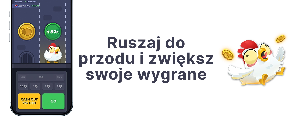 Ruszaj do przodu i zwiększ swoje wygrane